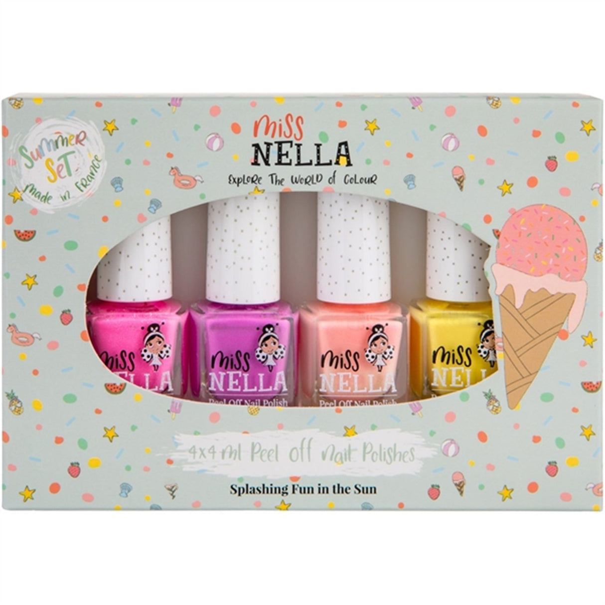 Miss Nella Nagellack Set Summer