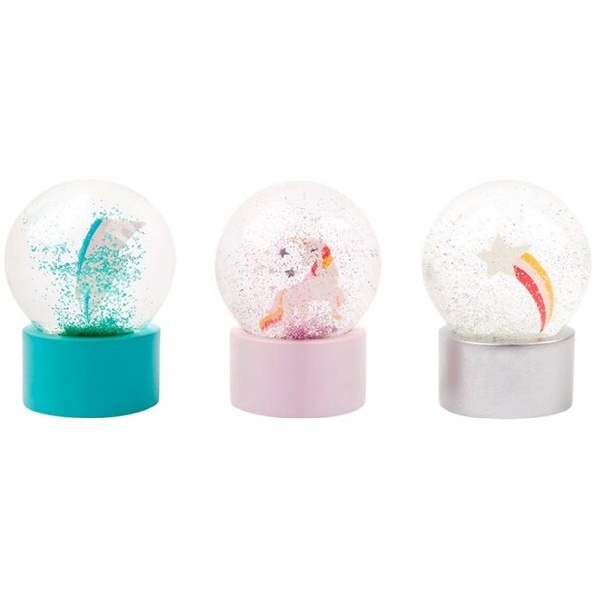 Sunnylife Mini Glitter Globes set Stardust