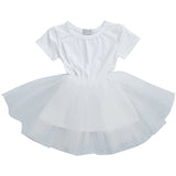 Dolly by Le Petit Tom Tutully T-Shirt Tutu Klänning White
