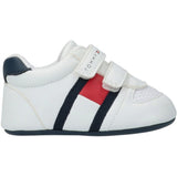 Tommy Hilfiger Flag Kardborreband Skor White/Blue 2