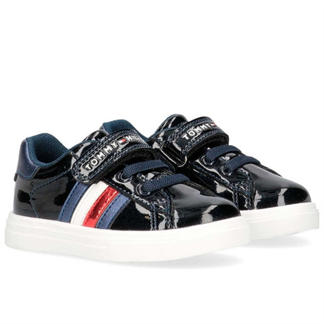 Tommy Hilfiger Low Cut Lace Up/Velcro Sneakers Blue