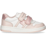 Tommy Hilfiger Low Cut Kardborreband Sneakers Pink/White