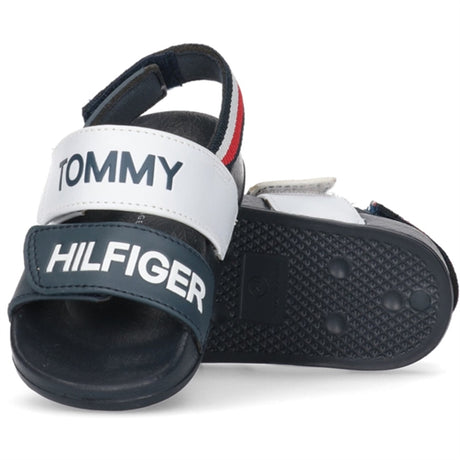 Tommy Hilfiger Logo Kardborreband Sandal Blue/White/Red