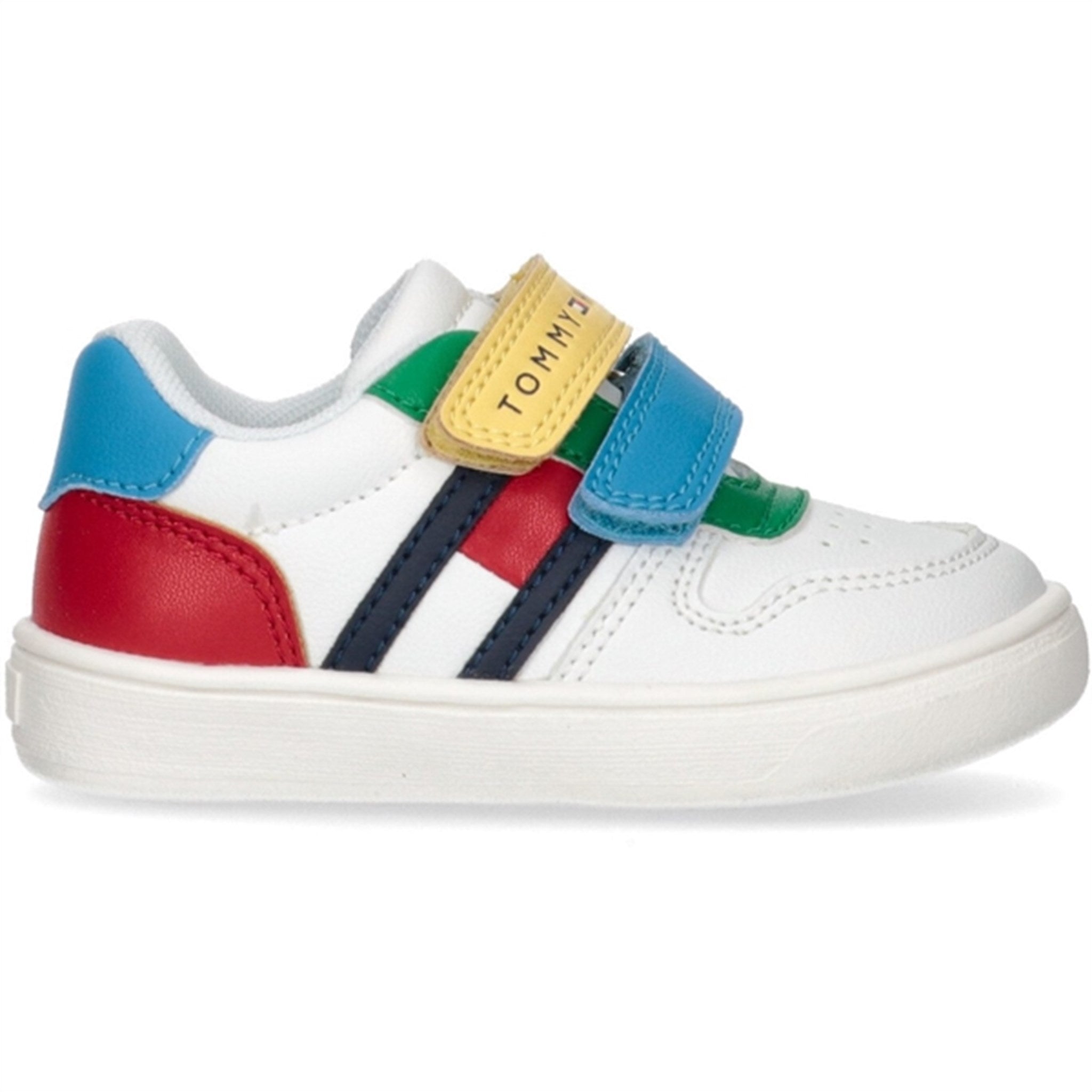 Tommy Hilfiger Flag Low Cut Kardborreband Sneaker Multicolor 2