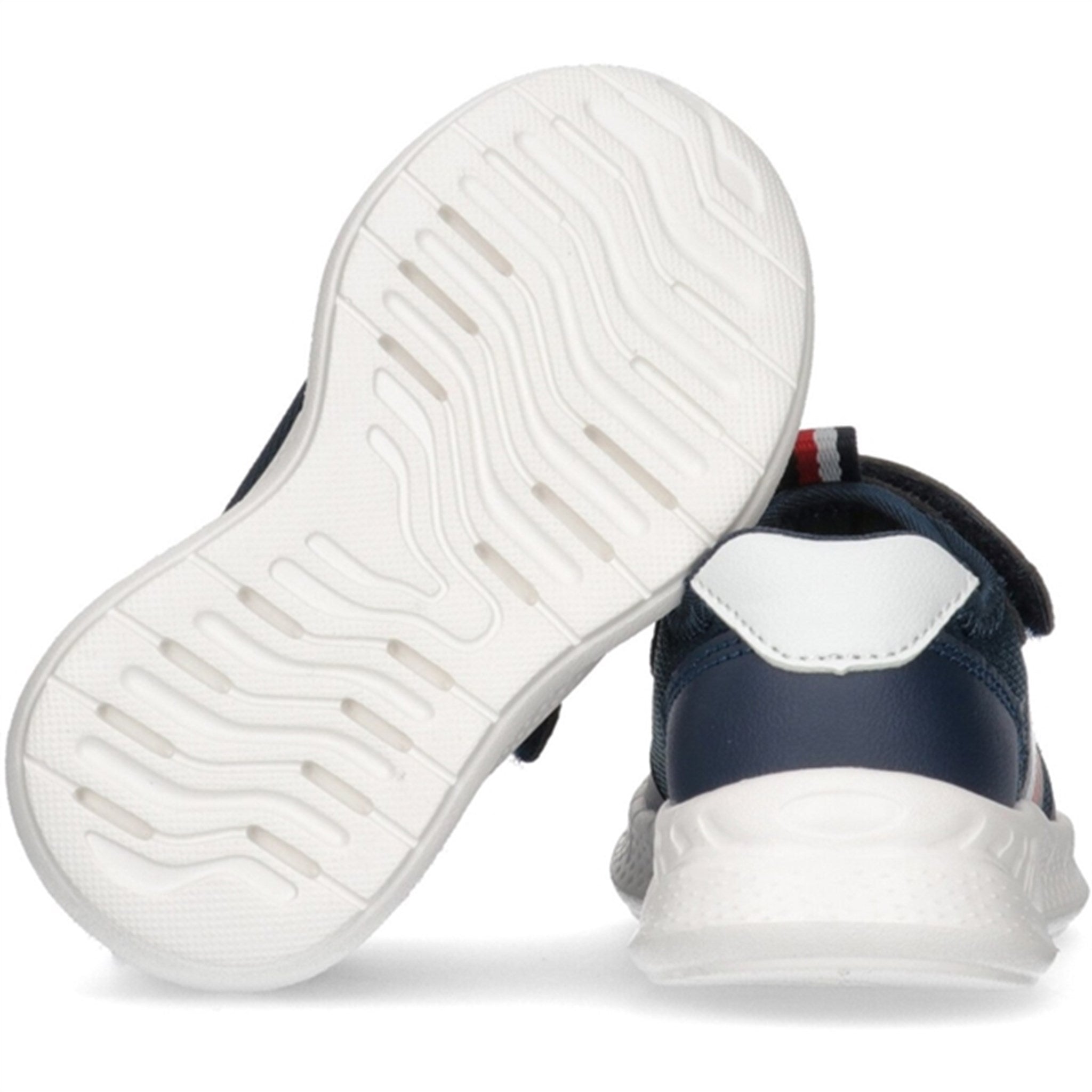 Tommy Hilfiger Stripes Low Cut Lace-up Kardborreband Sneaker Blue/White 5