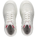 Tommy Hilfiger High Topp Lace-Up Sneaker Off White 4