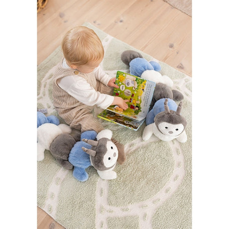 Teddykompaniet Teddy Forest Centipede Blue