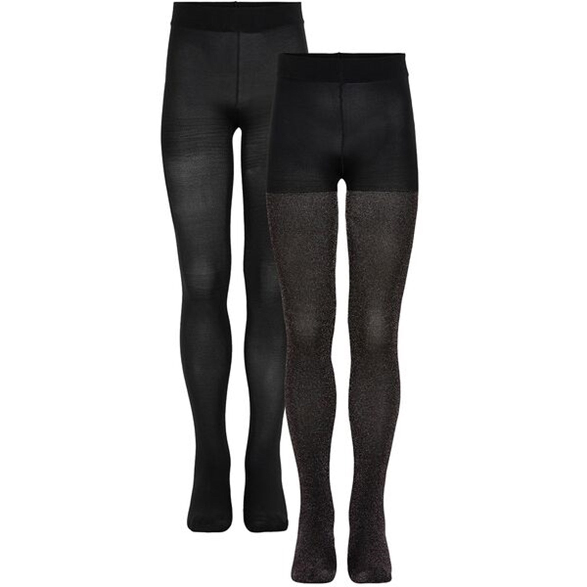 The New 2-pack Tights Multi Glitter / Solid
