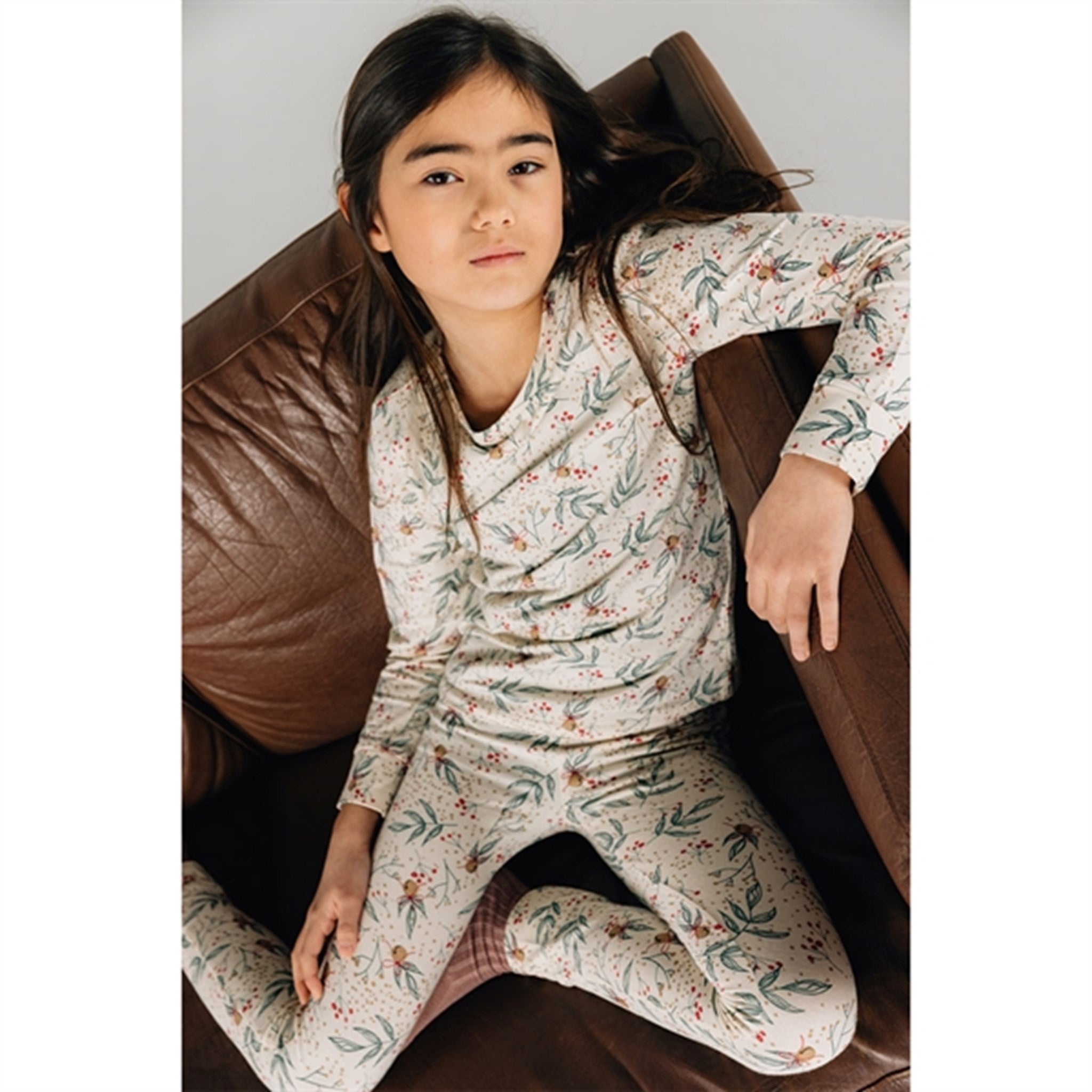 The New White Swan Bell Aop Holiday Pyjamas 2