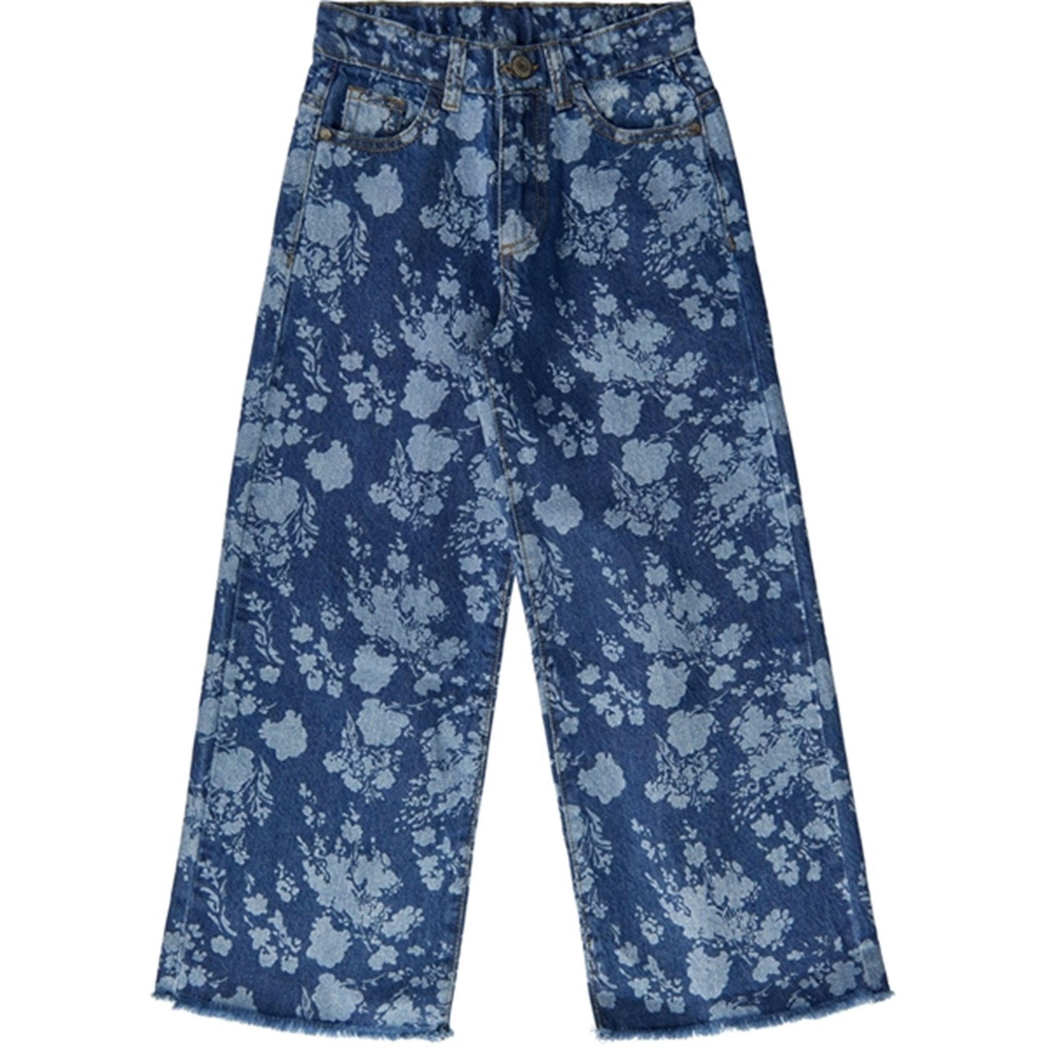 THE NEW Blue Denim Florana Wide Jeans