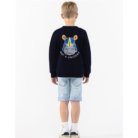 THE NEW Navy Blazer Frons Sweatshirt 2