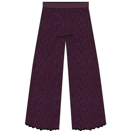 The New Rose Brown Farah Wide Byxor