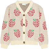 The New White Swan Jalita Jaquard Cardigan