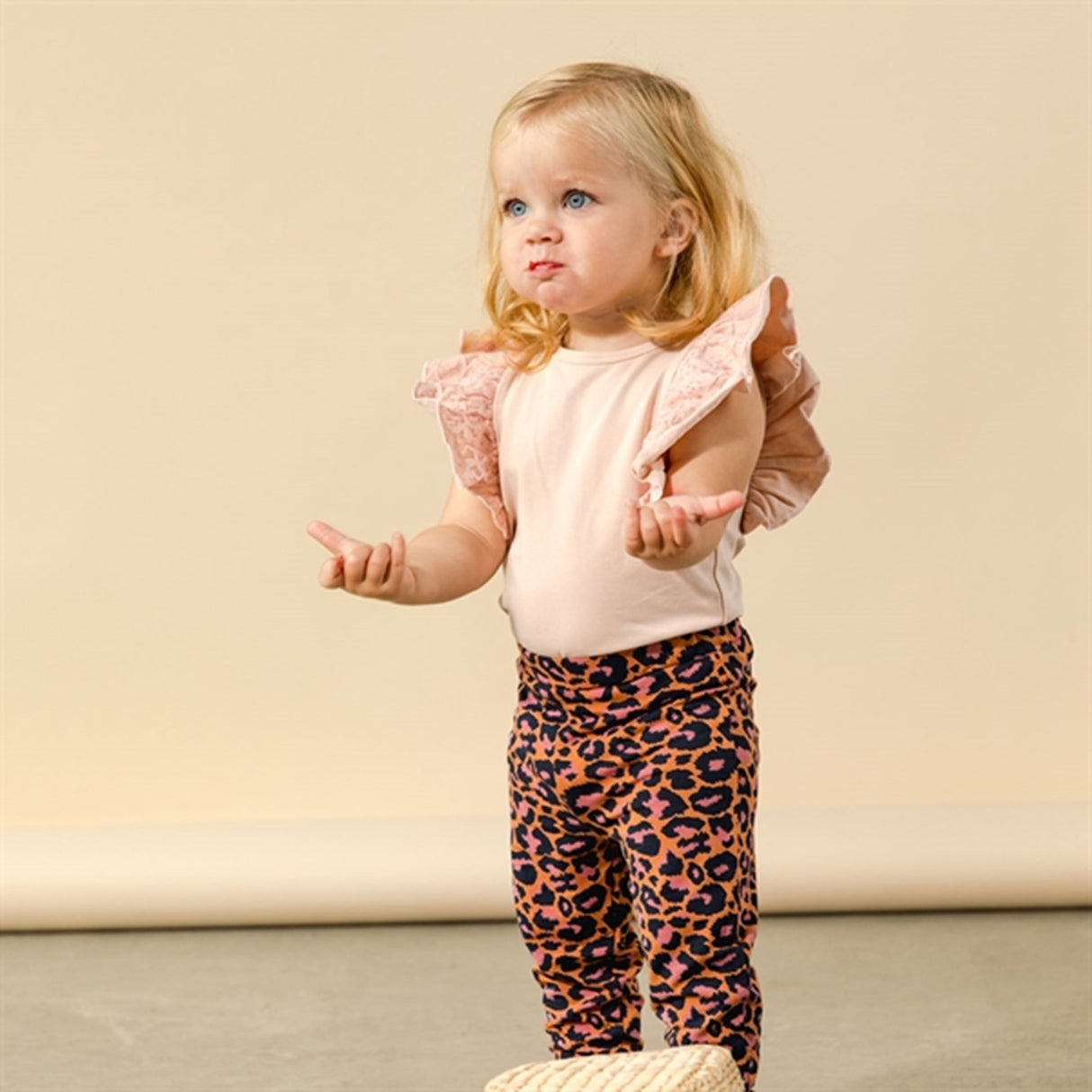 The New Siblings Leo Aop Cille Leggings