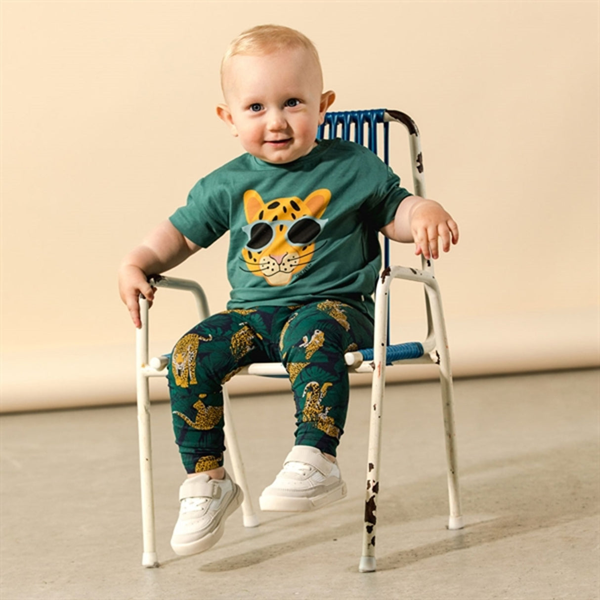 The New Siblings Navy Blazer Caleb Leggings
