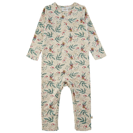 THE NEW Siblings White Swan Bell Aop Holiday Onesies