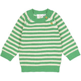 THE NEW Siblings Bright Green Ilfred Stickat Sweater