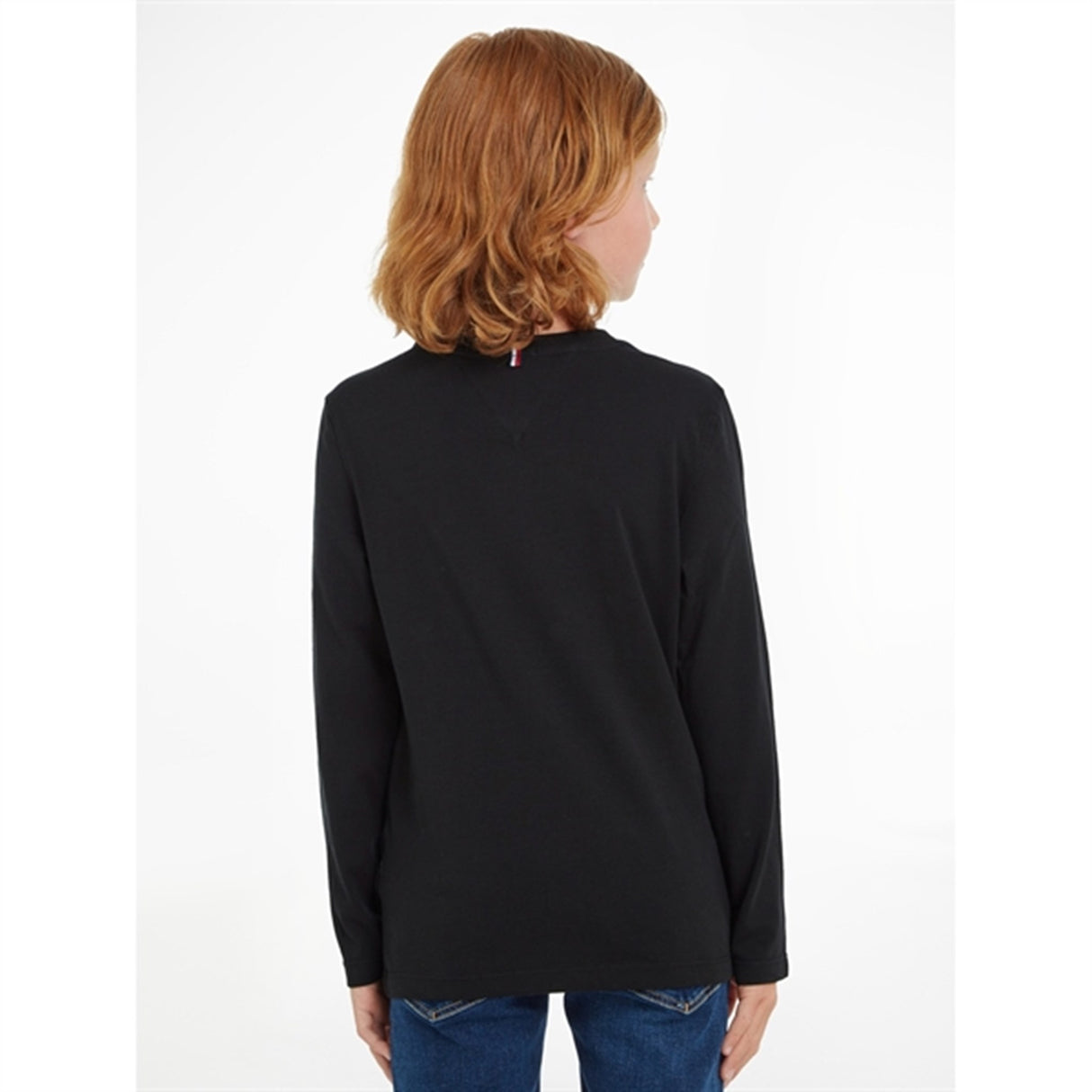 Tommy Hilfiger Boys Basic CN Blus Meteorite