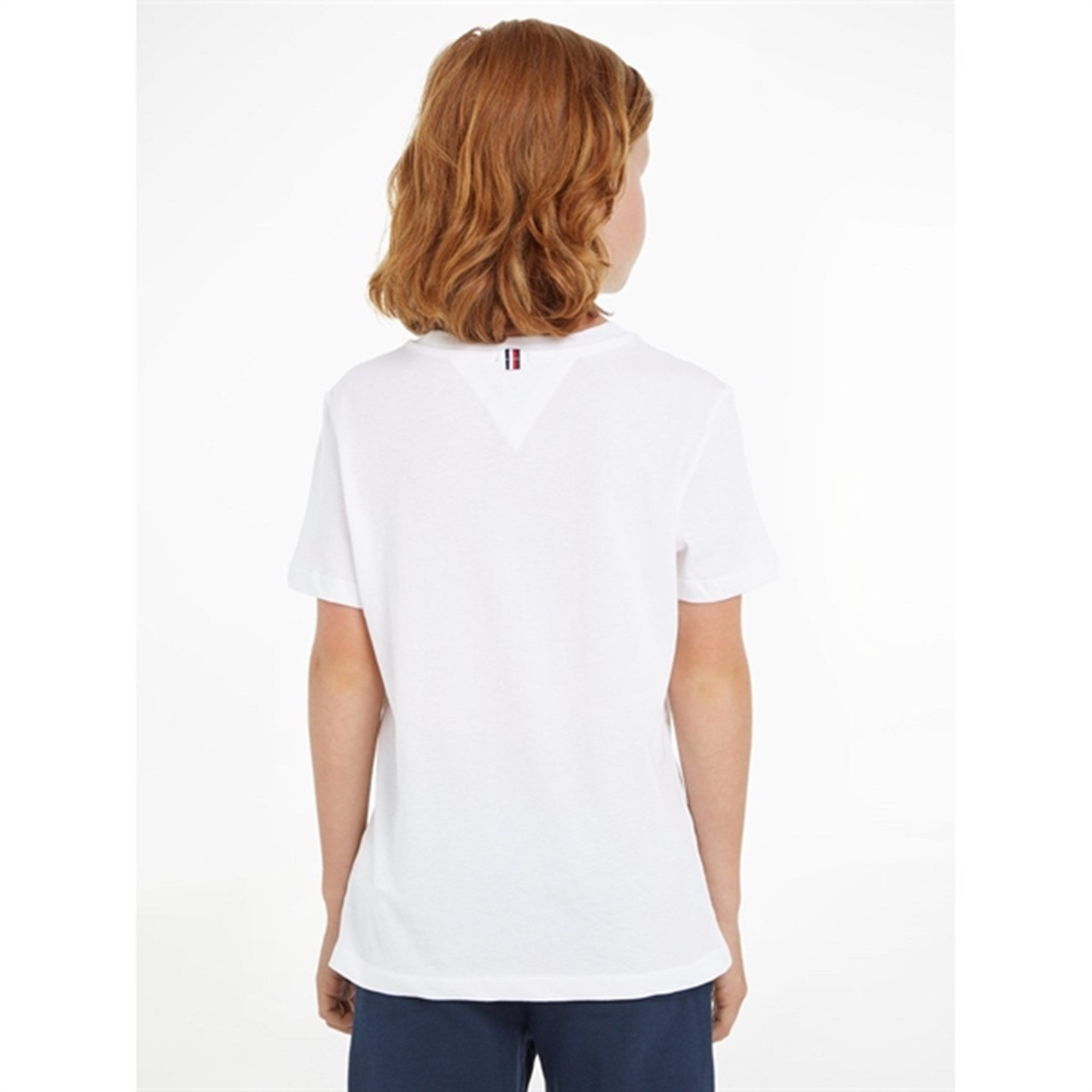 Tommy Hilfiger Boy Basic CN T-Shirt Bright White 4