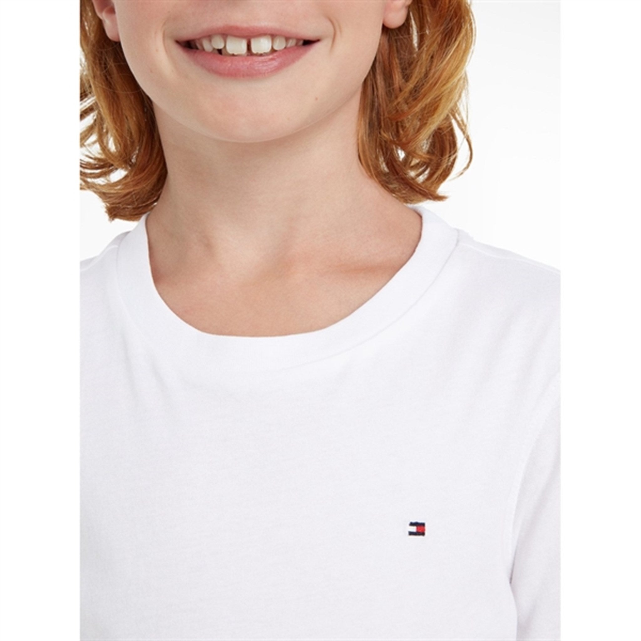 Tommy Hilfiger Boy Basic CN T-Shirt Bright White 3