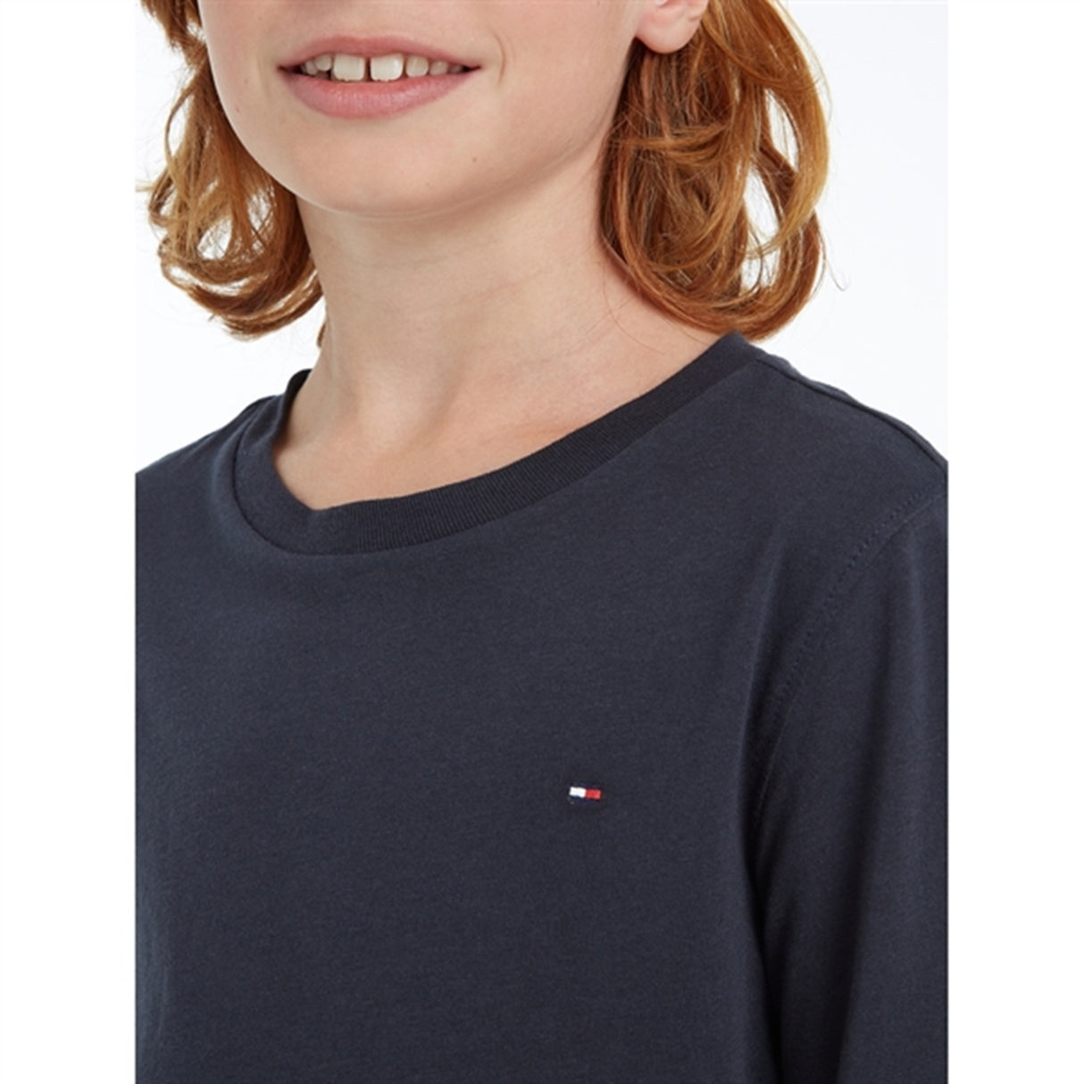 Tommy Hilfiger Boys Basic CN Blus Sky Captain