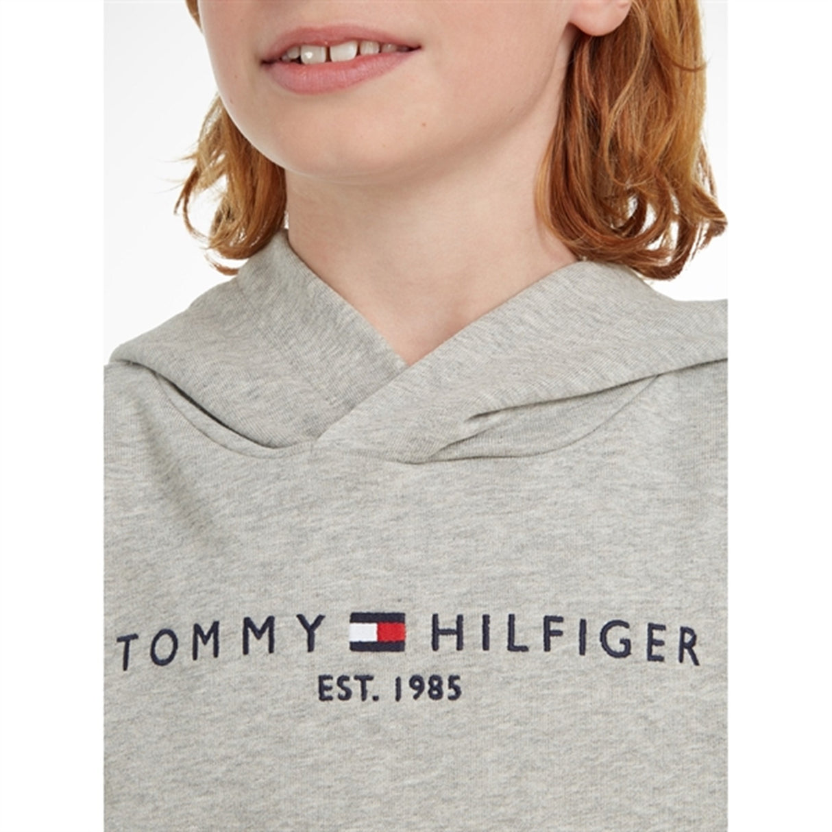 Tommy Hilfiger Essential Hoodie Light Grey Heather
