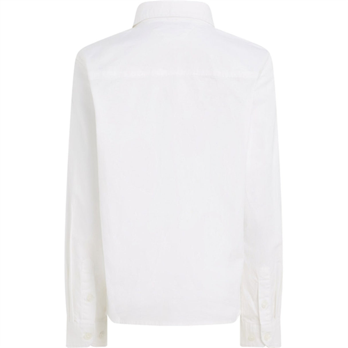 Tommy Hilfiger Boy Stretch Oxford Skjorte White 6