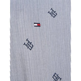 Tommy Hilfiger Allover Monogram Skjorta Blue Stripe 5