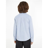 Tommy Hilfiger Varsity Oxford Skjorta Calm Blue 3