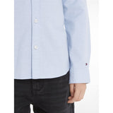 Tommy Hilfiger Varsity Oxford Skjorta Calm Blue 4