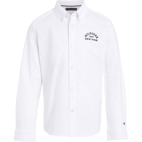 Tommy Hilfiger Varsity Oxford Skjorta White