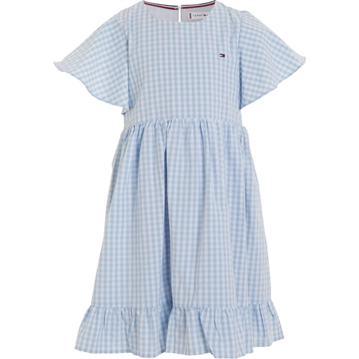 Tommy Hilfiger Gingham Klänning Breezy Blue Check