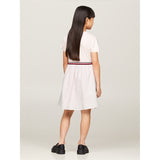 Tommy Hilfiger Gingham Combi Klänning Whimsy Pink Check