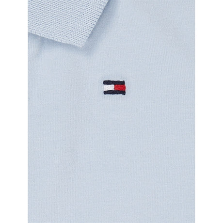 Tommy Hilfiger Bebis Flag Pikétröja T-Shirt Breezy Blue