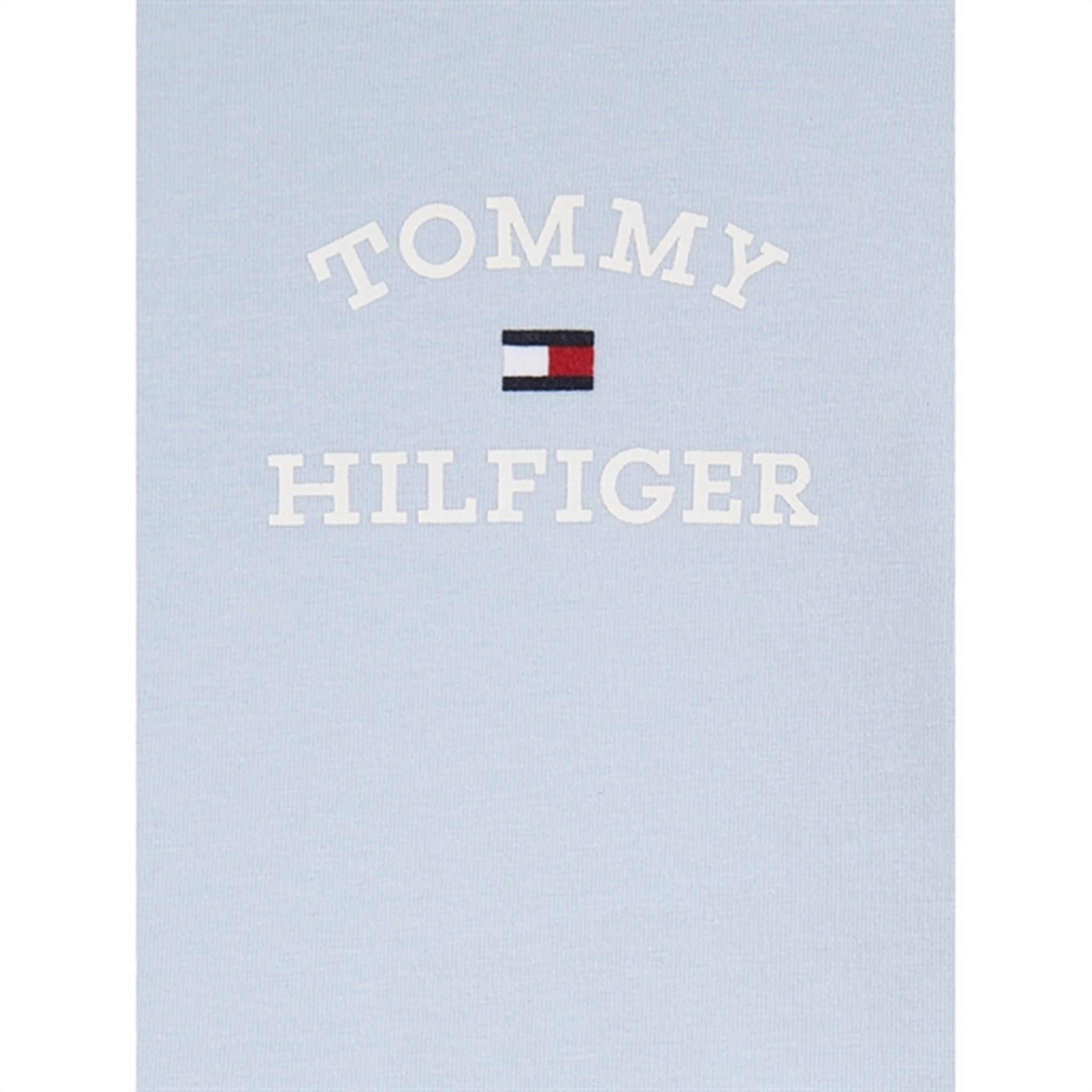 Tommy Hilfiger Bebis Th Logo Shorts Set Breezy Blue 2