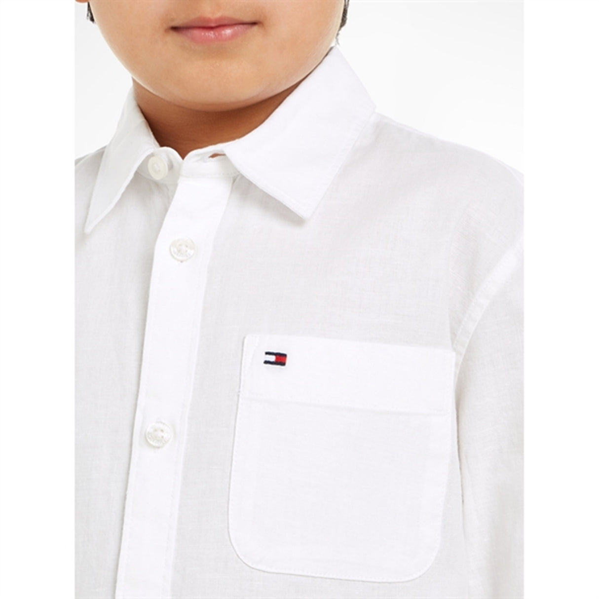 Tommy Hilfiger Hemp Skjorta White 3