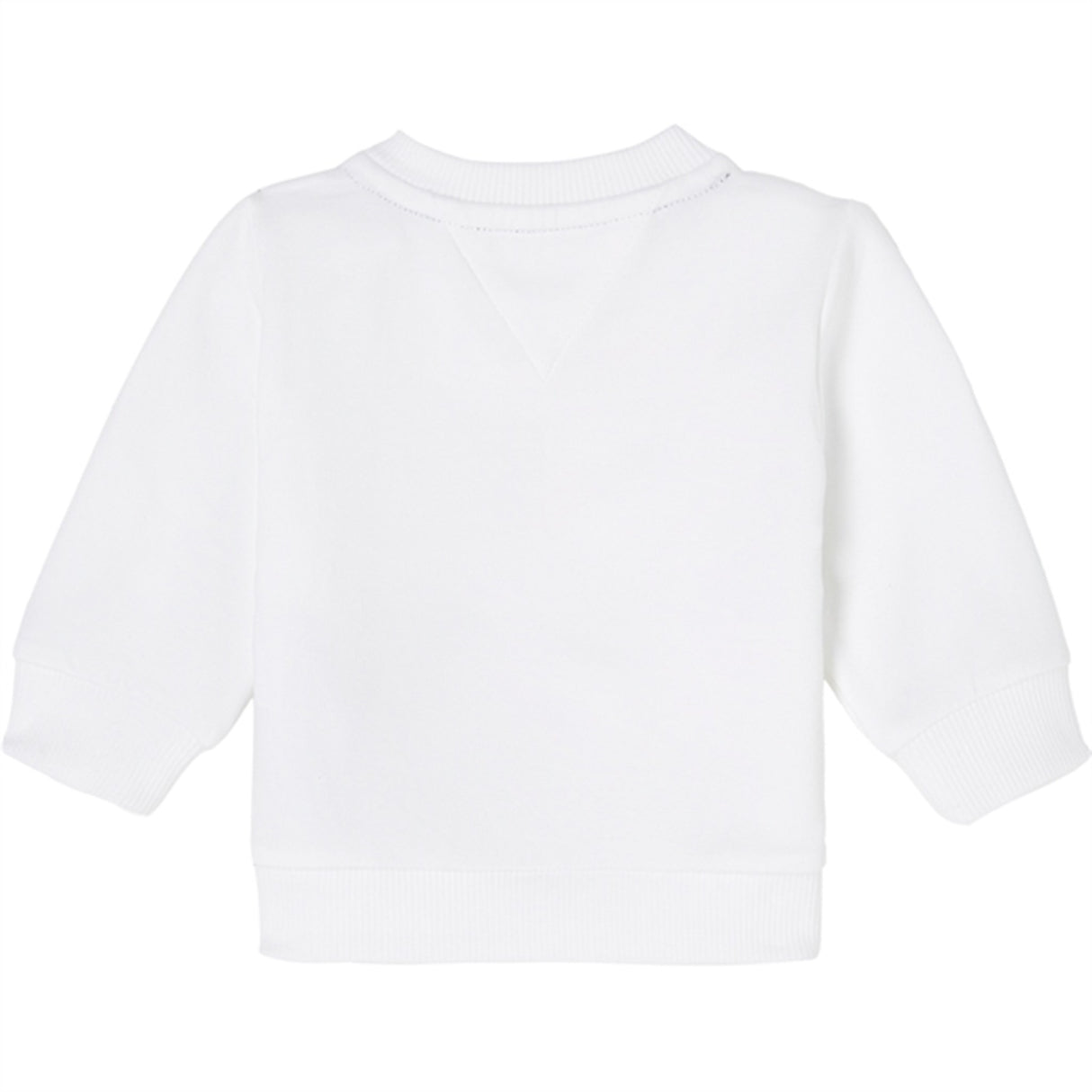 Tommy Hilfiger Bebis Gingham Flag Sweatshirt White 3