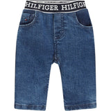 Tommy Hilfiger Bebis Monotype Denim Byxor Denim Medium