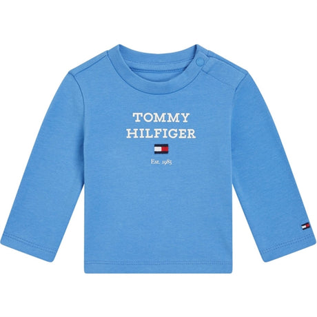 Tommy Hilfiger Bebis Th Logo Tröja Blue Spell