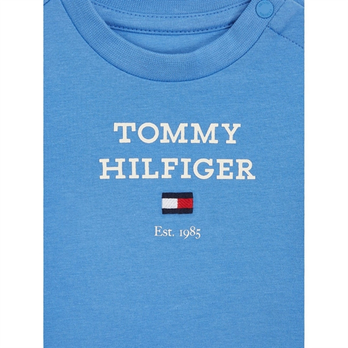 Tommy Hilfiger Bebis Th Logo Tröja Blue Spell 3