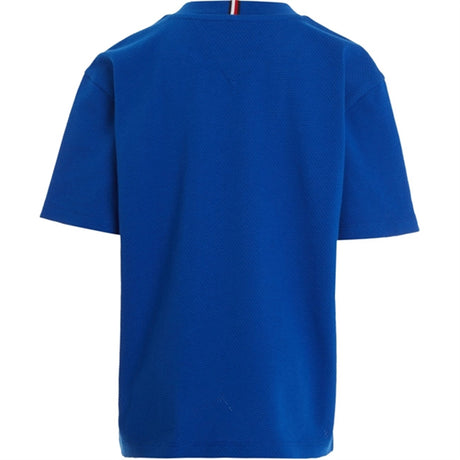 Tommy Hilfiger Mesh Varsity T-shirt Ultra Blue 2