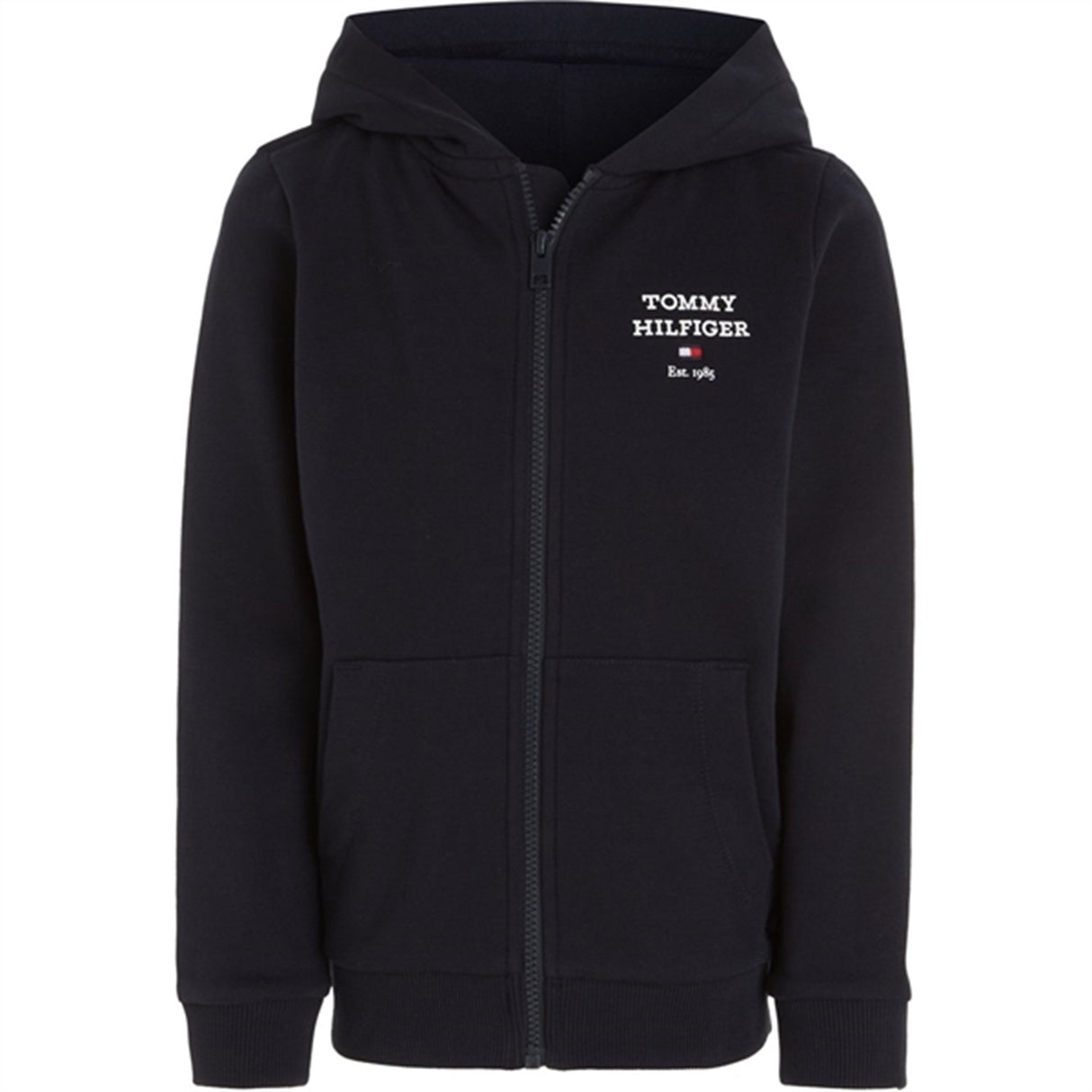 Tommy Hilfiger Th Logo Full Zip Hoodie Desert Sky