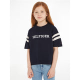 Tommy Hilfiger Monotype Varsity T-shirt Desert Sky