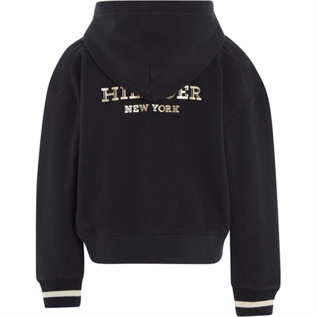 Tommy Hilfiger Monotype Foil Zip Thru Hoodie Desert Sky 2