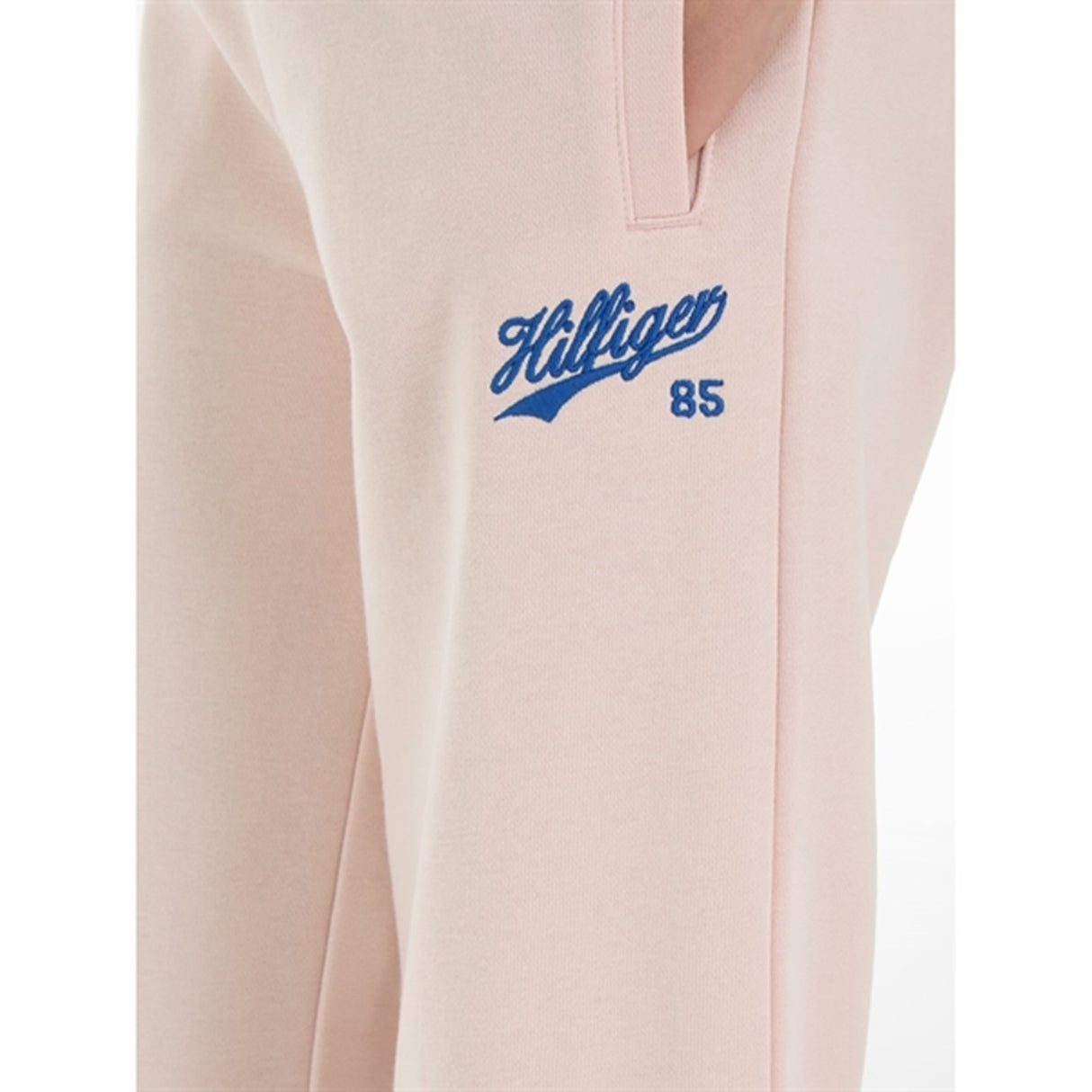 Tommy Hilfiger Hilfiger Script Wide Sweatpant Whimsy Pink 3