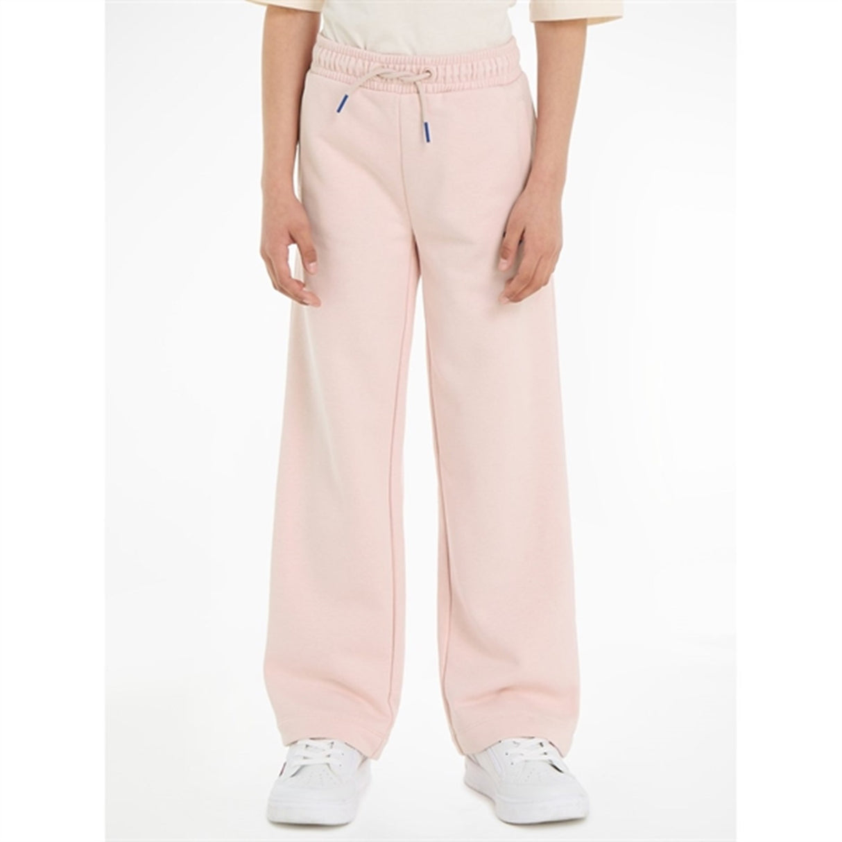 Tommy Hilfiger Hilfiger Script Wide Sweatpant Whimsy Pink 5