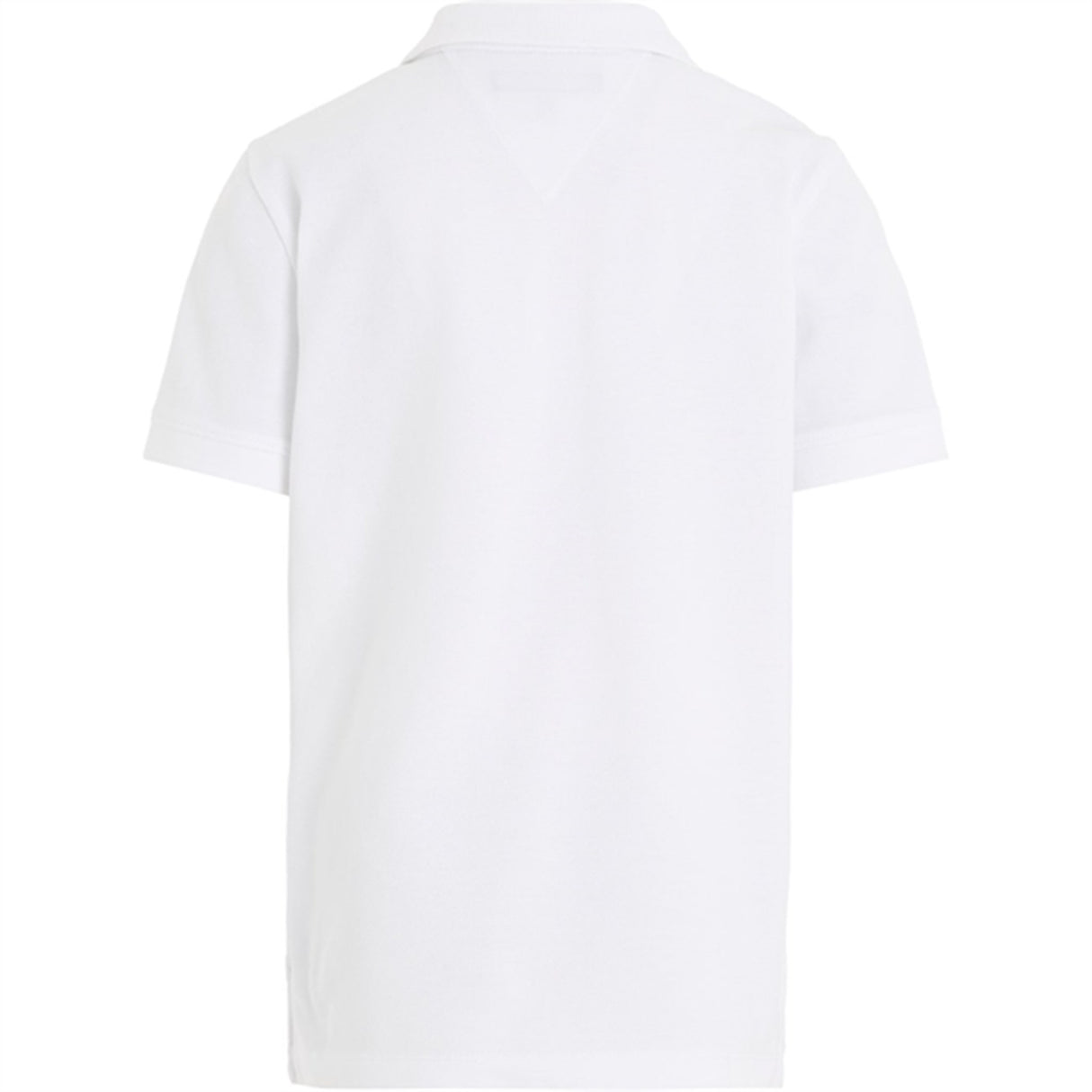 Tommy Hilfiger Th Logo Kortærmet Pikétröja White 2