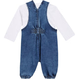 Tommy Hilfiger Bebis Denim Dungaree Set Denim 2