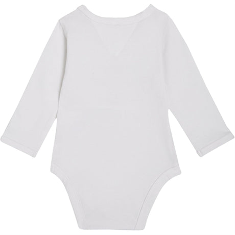 Tommy Hilfiger Bebis Th Logo Langærmet Body White 2