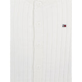 Tommy Hilfiger Bebis Rib Stickad Tröja Set Presentlåda White 3